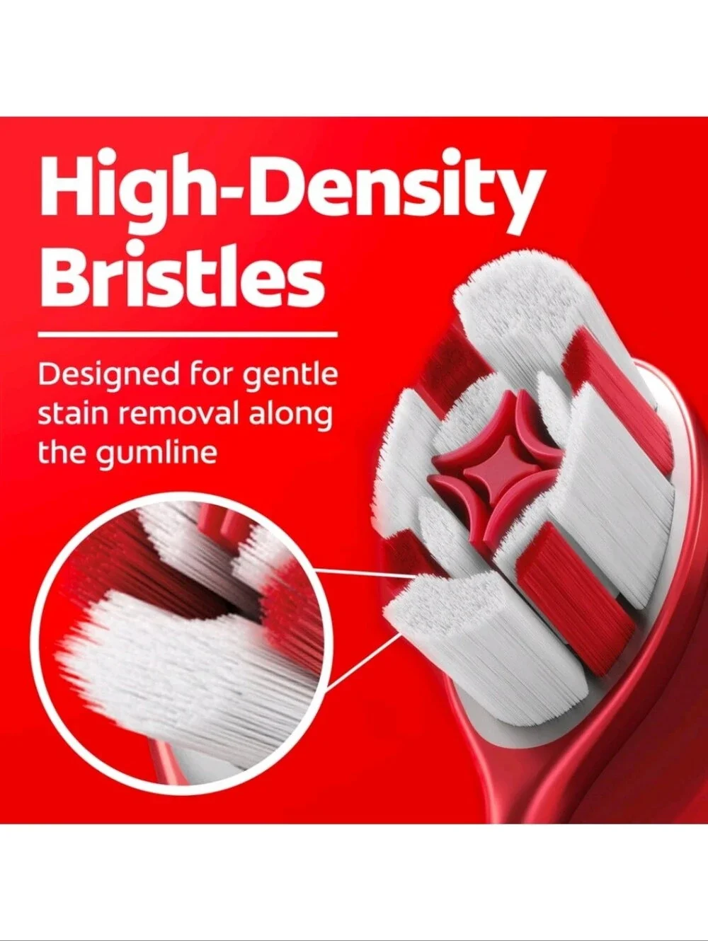 ⭐4/$15 Colgate Optic White Soft Toothbrush for Adults In White